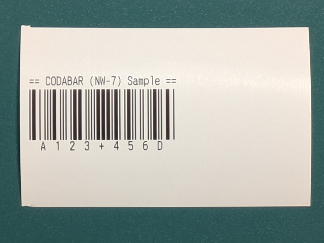 CODABAR